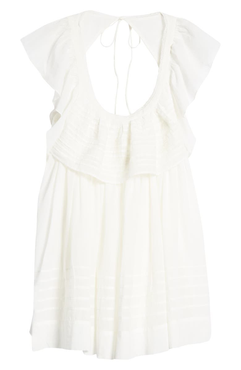 Hailey Ruffle Babydoll Minidress | Nordstrom