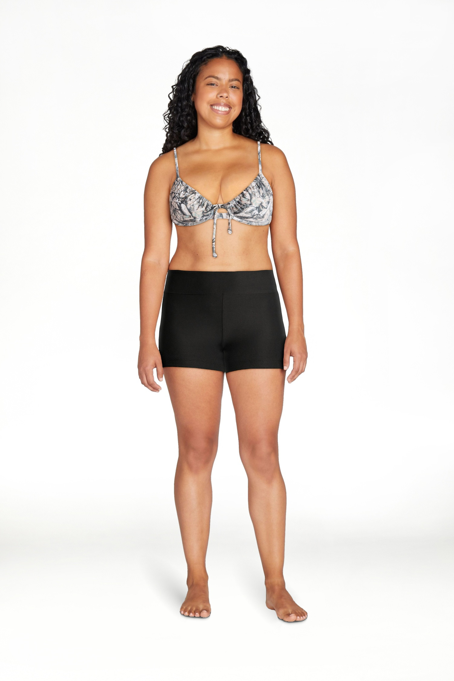 No Boundaries Camo Underwire Swim Top, Women's XXS-XXL | Walmart (US)