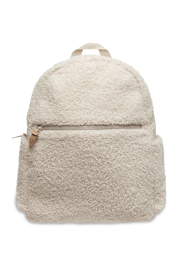 Sac À Dos À Langer - Bouclé - Bouclé/naturel - Home All | H&M FR | H&M (FR, IT, ES, PT, BE)