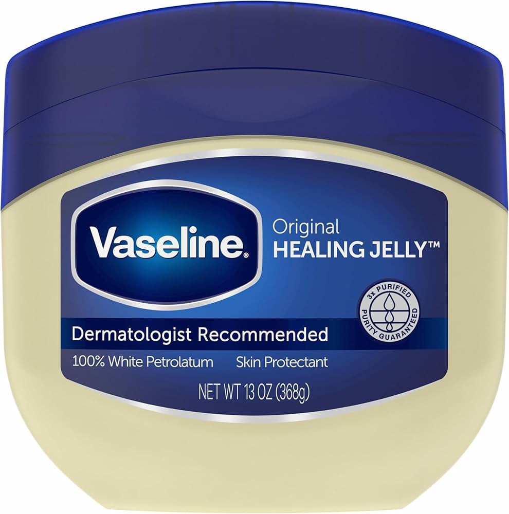 Vaseline Healing Jelly Original White Petroleum Jelly Protectant For Dry Cracked Skin and Eczema ... | Amazon (US)