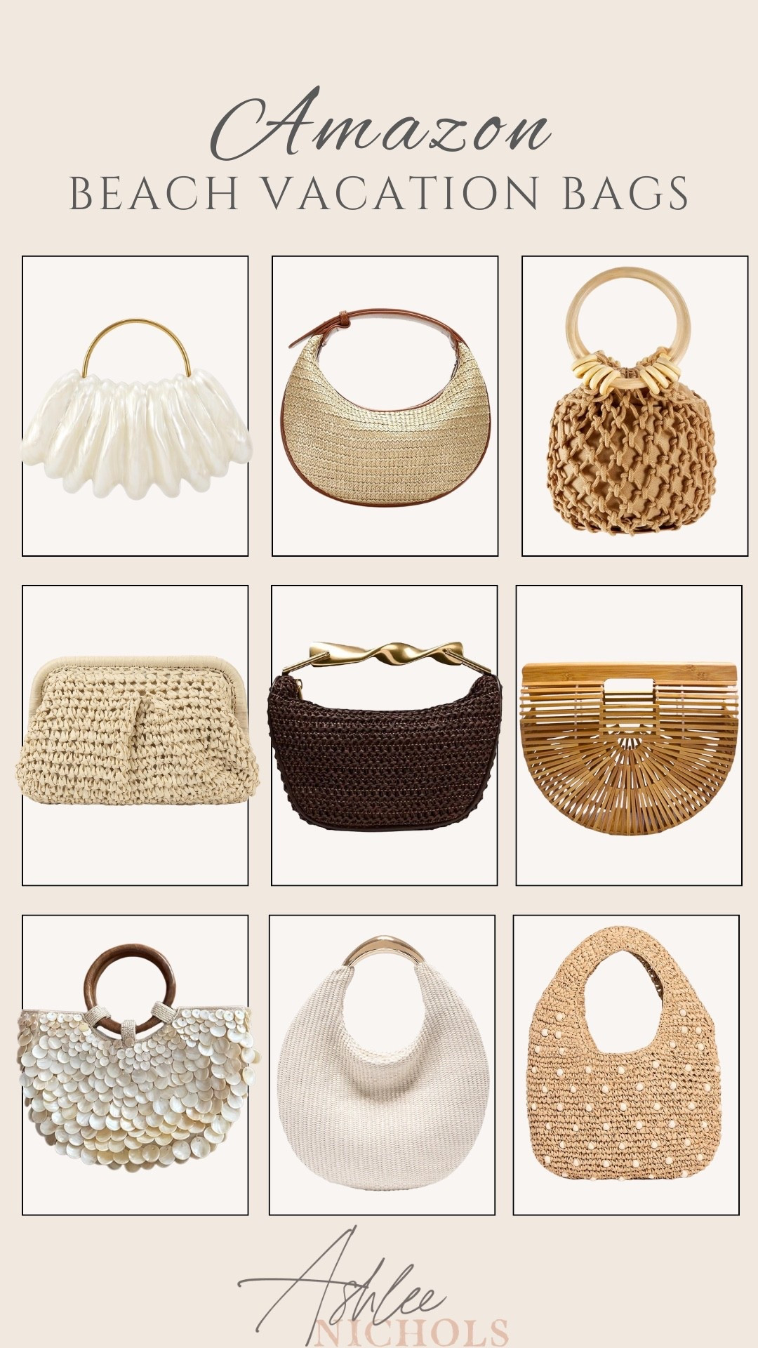 Amazon beach vacation purses!

Shell bag, crochet purse, vacation bag

#LTKTravel #LTKSeasonal