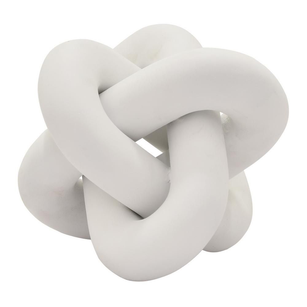 5.75 in. White Knot Tabletop | The Home Depot