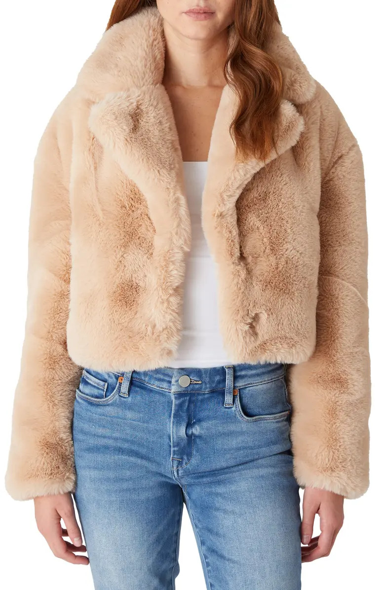 Crop Faux Fur Jacket | Nordstrom