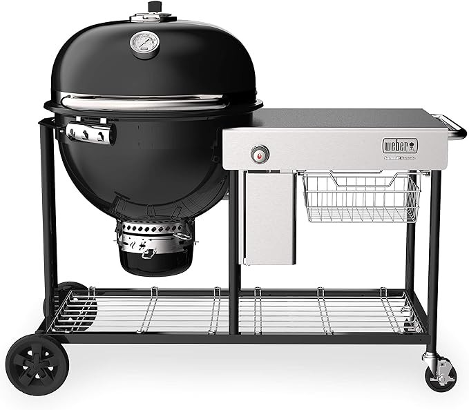 Weber Summit Kamado S6 Charcoal Grilling Center, Black | Amazon (US)