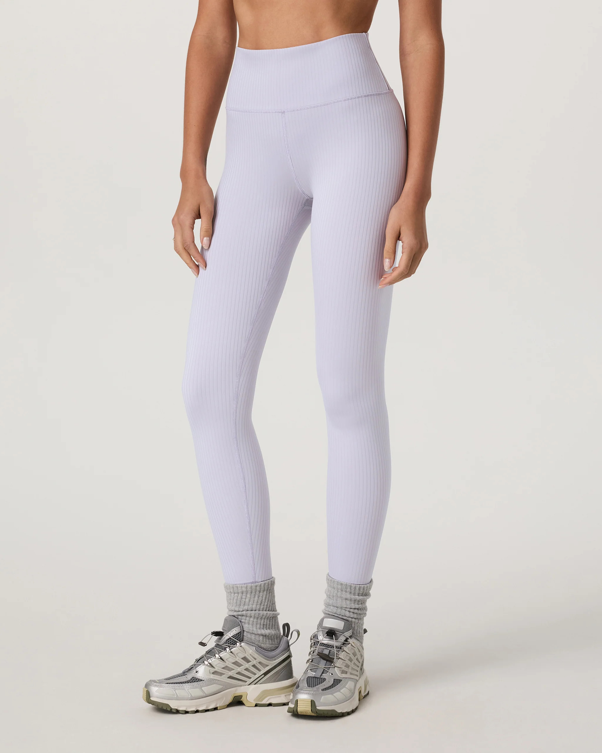 Inversion Rib Legging | Women's Lavender Ice Leggings | Vuori | Vuori Clothing (US & Canada)