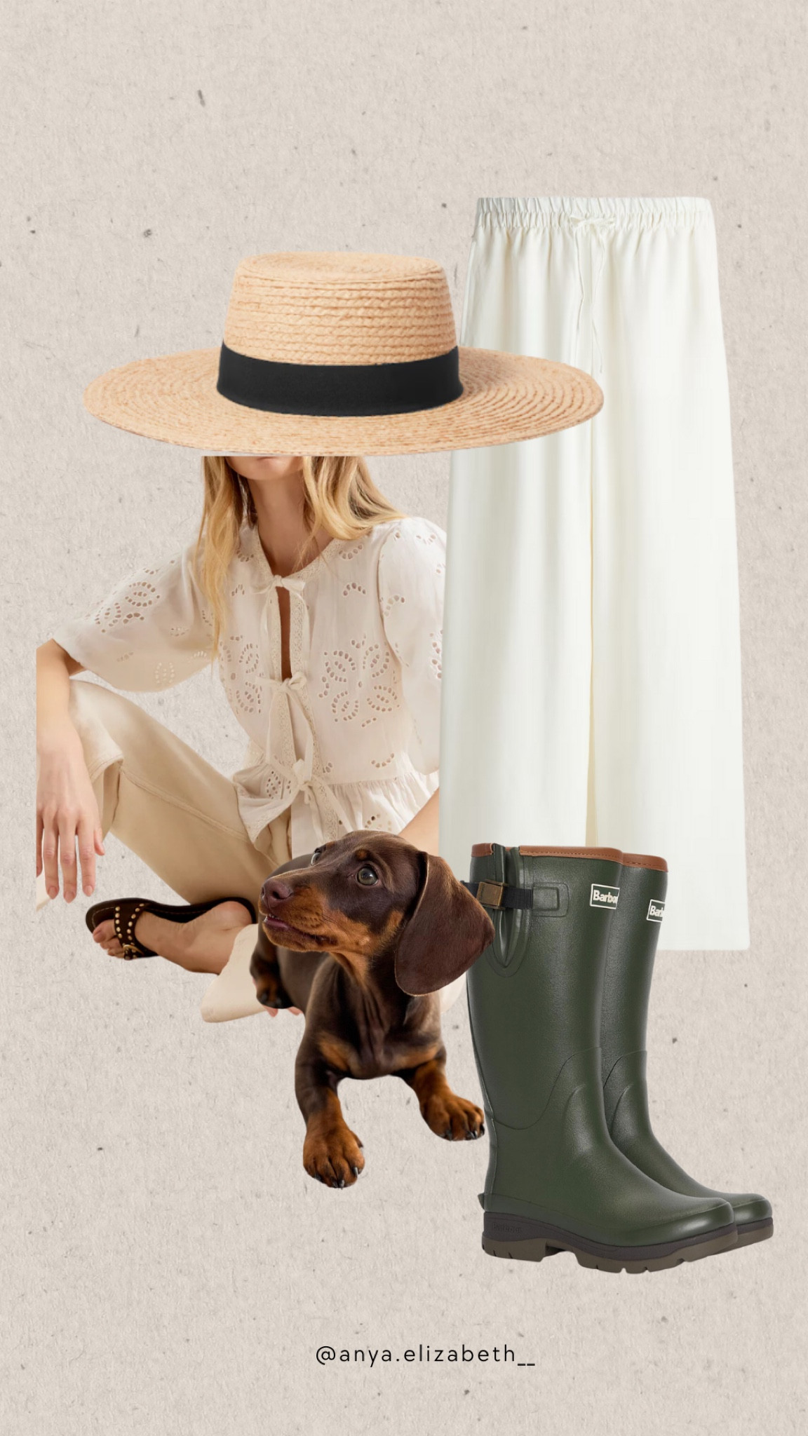 The perfect countryside look 🤍 White, linen style, wellies, straw hat 👒 Cottage core 🧺

#LTKstyletip #LTKeurope #LTKSeasonal
