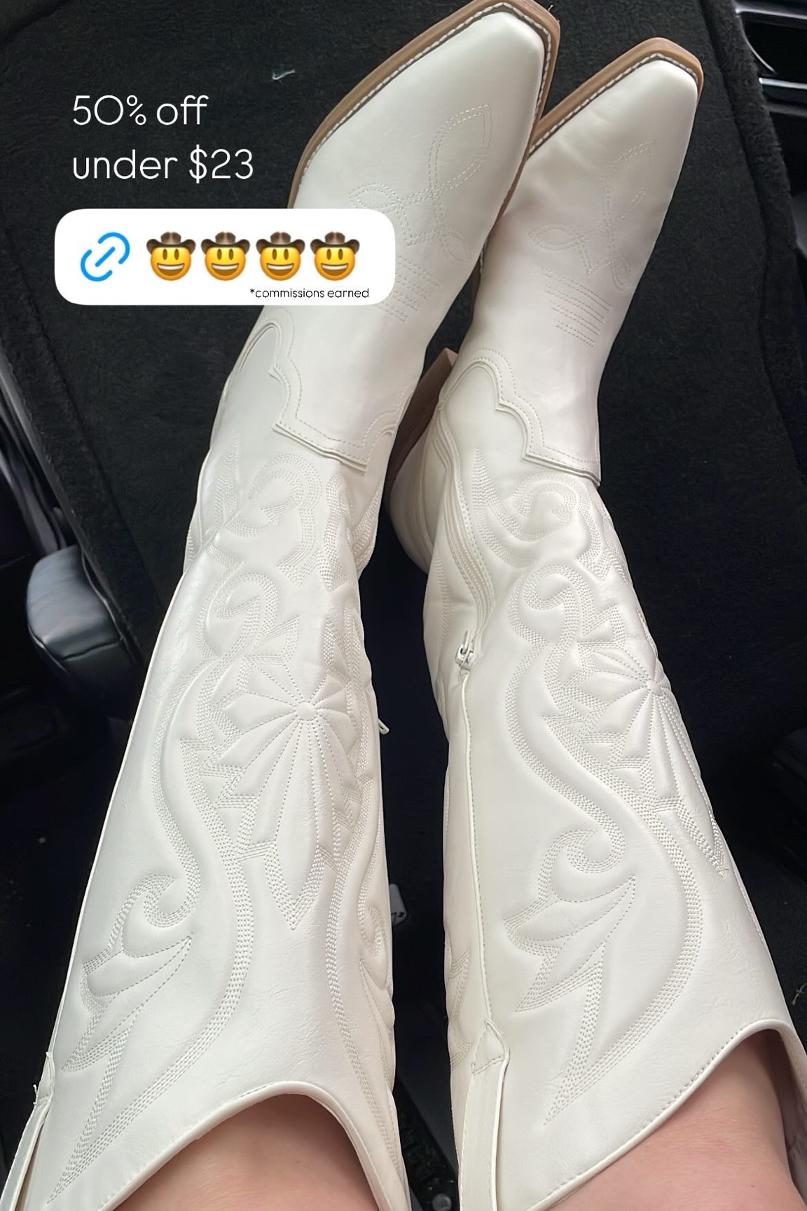 White western boots 50% off 

#LTKShoeCrush #LTKFindsUnder50 #LTKSaleAlert