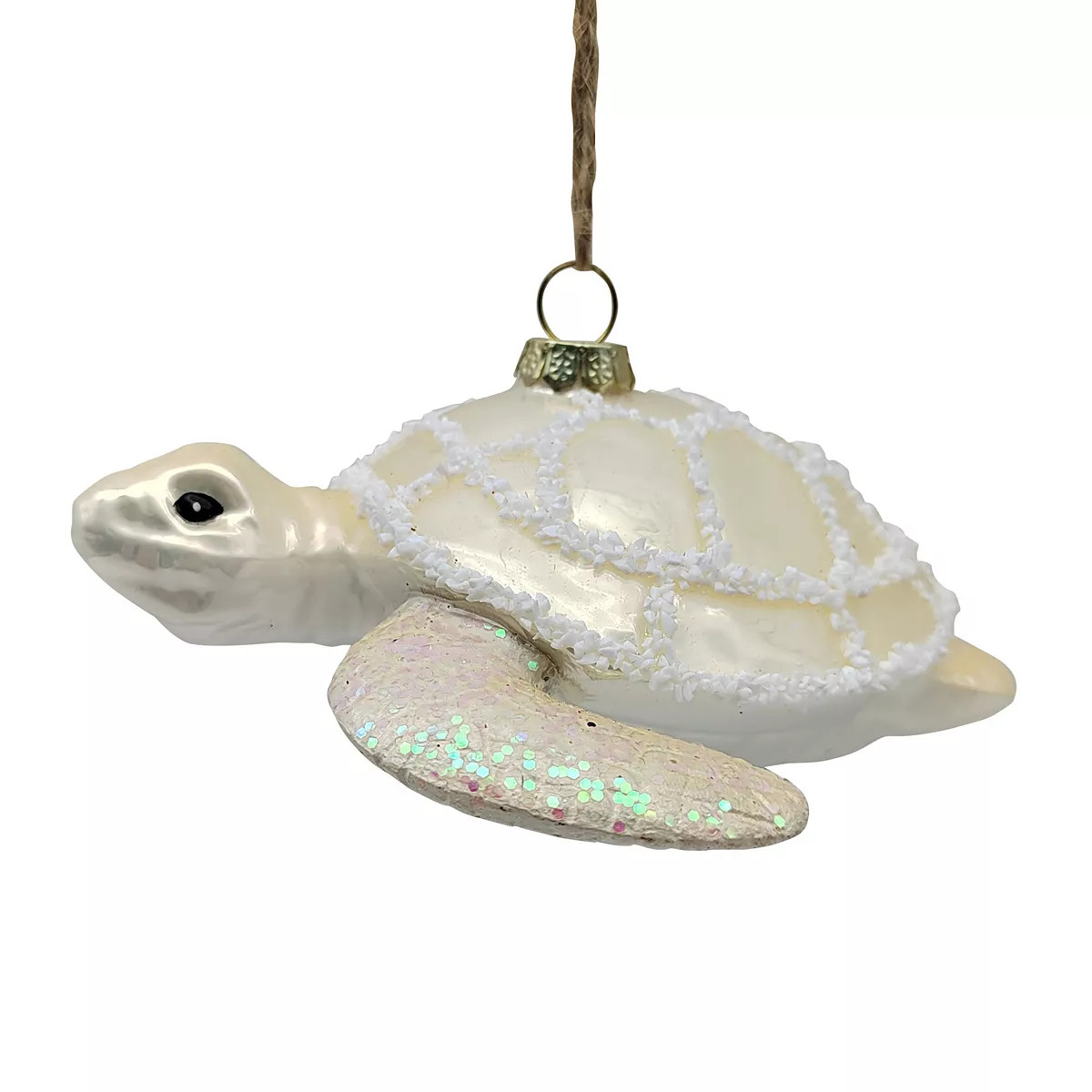 St. Nicholas Square® Glass White Sea Turtle Christmas Ornament | Kohl's