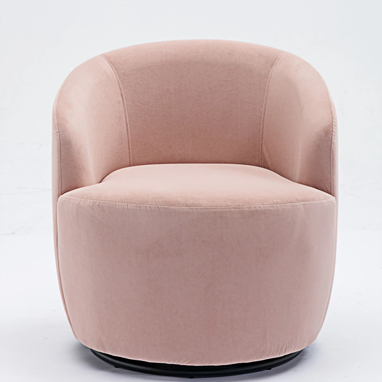 Makalla Upholstered Swivel Barrel Chair | Wayfair North America