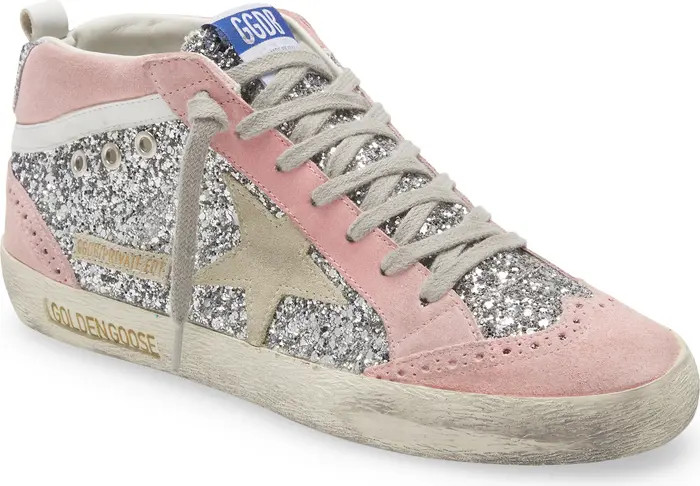 Mid Star Glitter Sneaker | Nordstrom