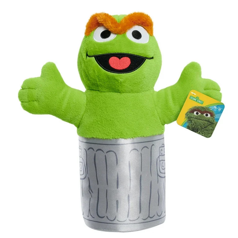 Sesame Street Large Plush Oscar the Grouch, Kids Toys for Ages 18 month | Walmart (US)