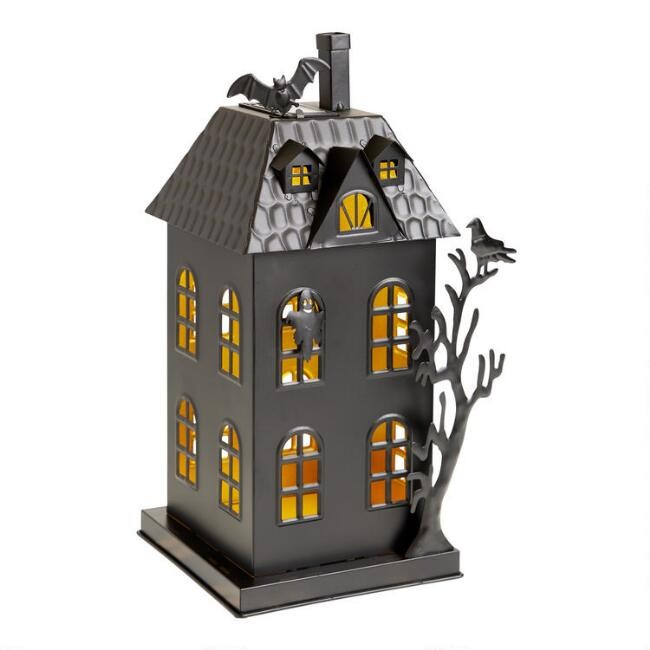 Halloween Bat Flameless LED Taper Candles 2 Pack | World Market