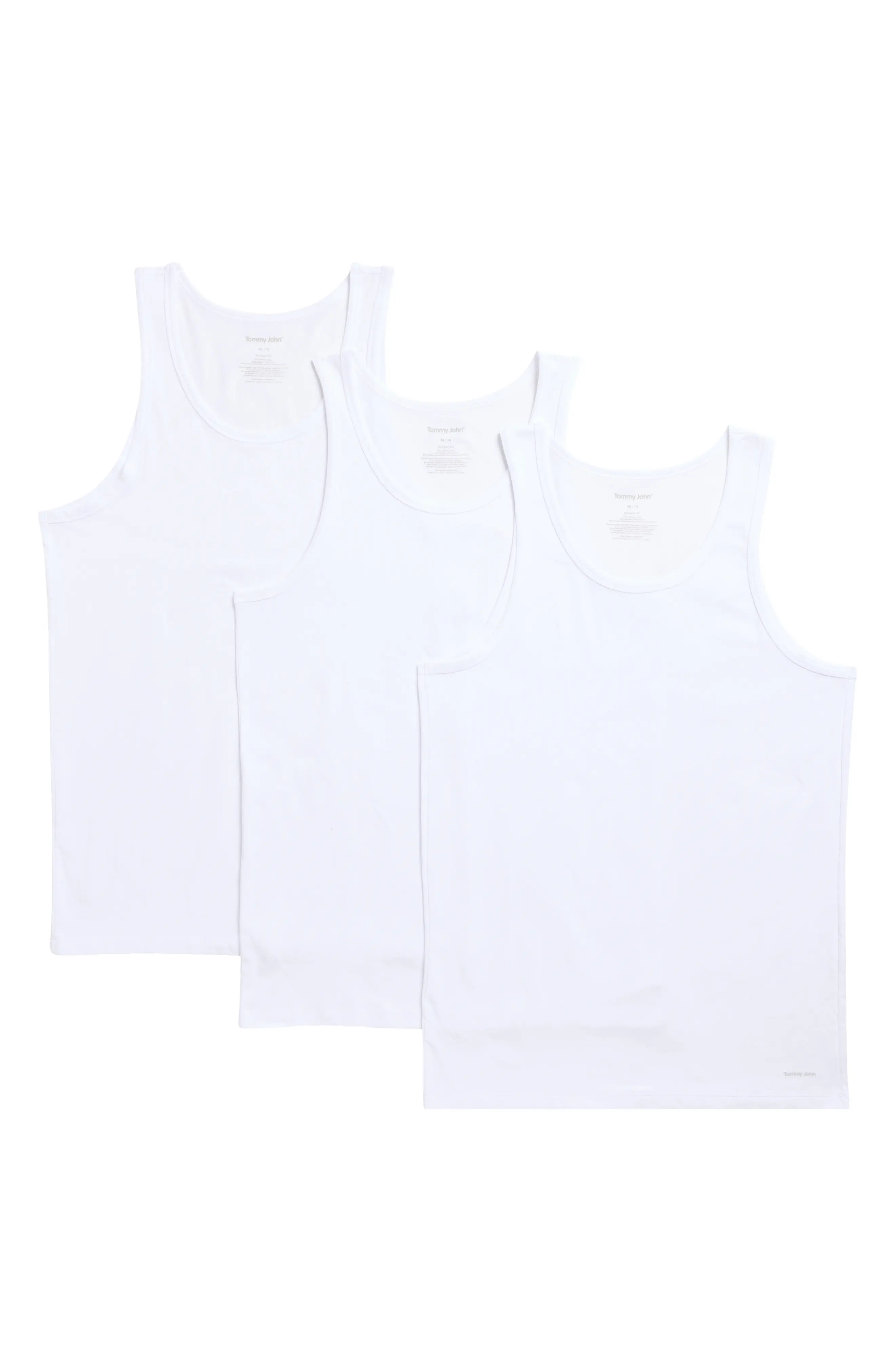 Cool Essential 3-Pack Rib Tanks (Men) | Nordstromrack | Nordstrom Rack