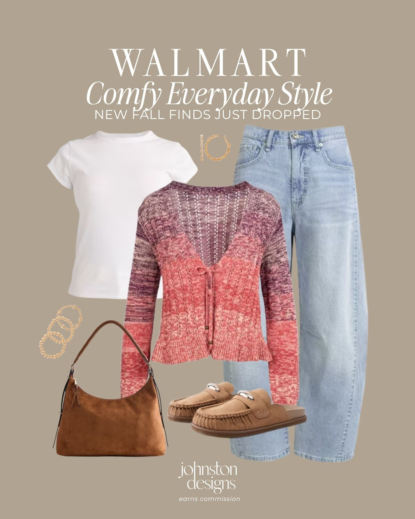 These Walmart new arrivals make the cutest comfy fall outfit. 🤎🍂 Easy layers, relaxed denim and accessories that pull the whole look together for everyday style.

walmart fashion, fall outfit, casual fall style, everyday outfit, cardigan outfit, wide leg jeans, affordable fashion, fall wardrobe

#walmartfashion #walmartfinds #fallfashion #falloutfit #casualstyle #everydaystyle #affordablefashion #fallstyle #walmartstyle #outfitinspo 

 #LTKootd #LTKSeasonal