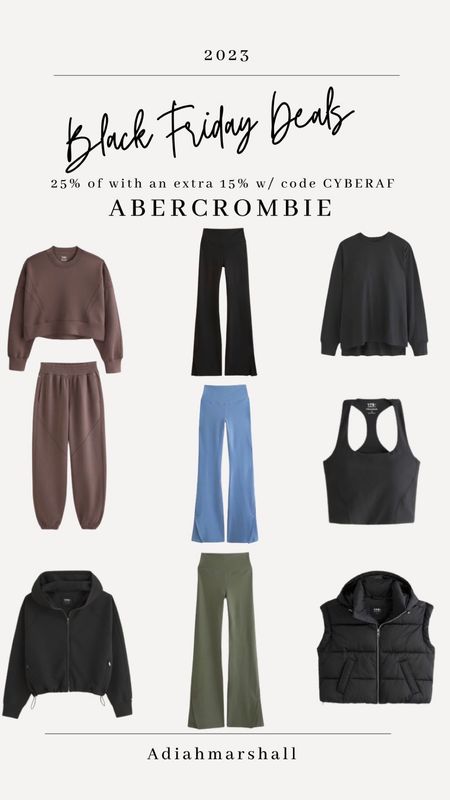 ABERCROMBIE YPB Black Friday deals 
25%off with an extra 15% off with code CYBERAF

#LTKGiftGuide #LTKHoliday #LTKCyberWeek