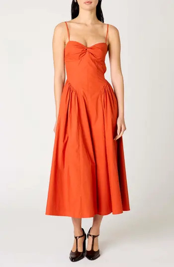 Nia Destene Back Cutout Fit & Flare Maxi Dress | Nordstrom | Nordstrom