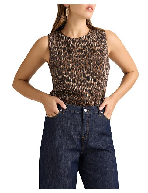 David Lawrence Tillee Cropped Tank | David Jones | David Jones (Australia & New Zealand)