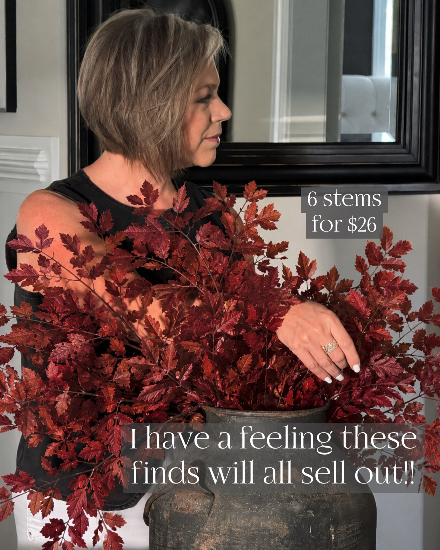 Fall Finds That Won’t Last!!

Fall stems, fall wreath, terracotta jack o’ lanterns, black woven pumpkins, ghost on swing, rattan witch’s broom, console table, vintage pot

#LTKSeasonal #LTKHome #LTKstorytime