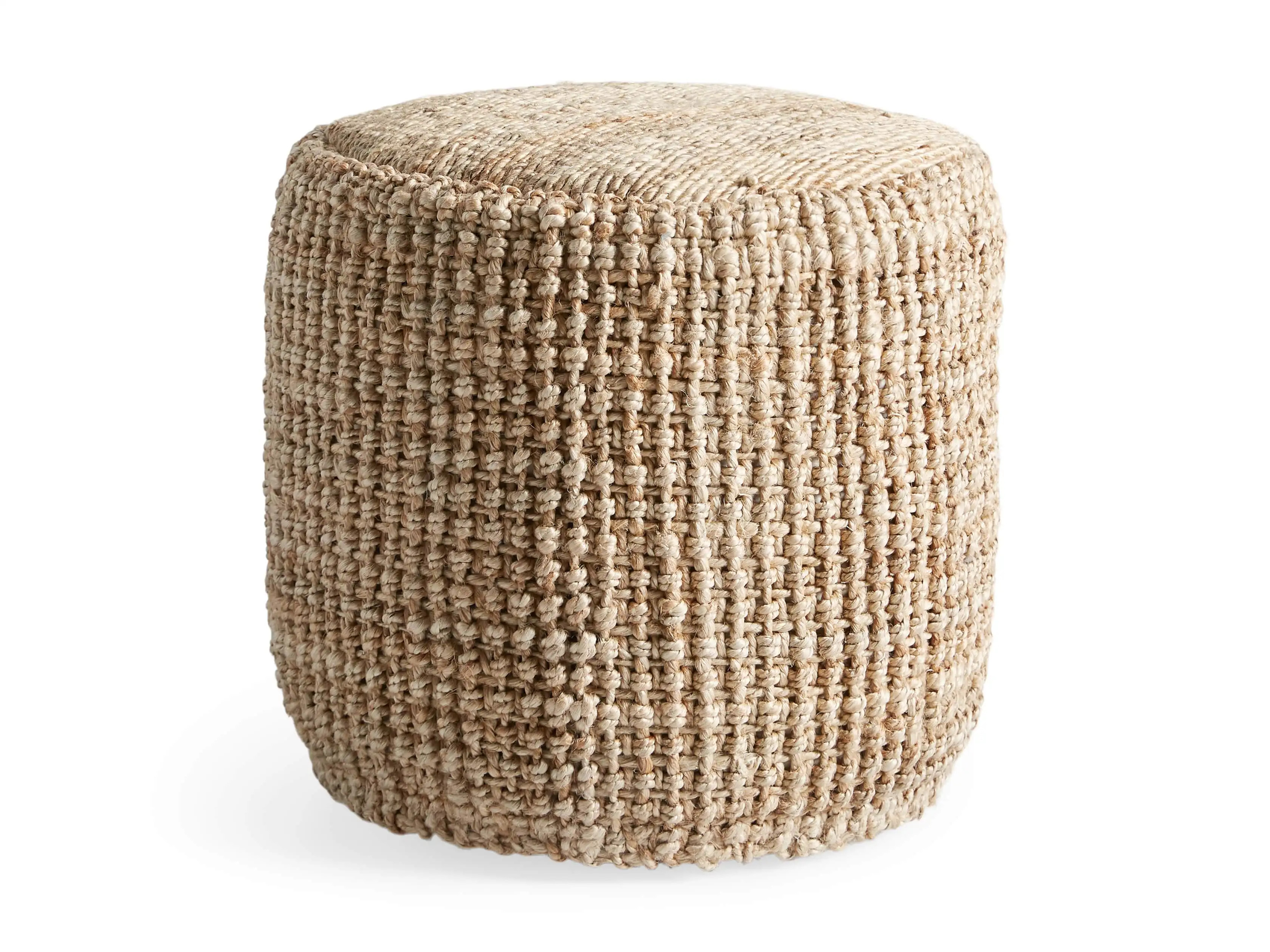 Laos Jute Pouf | Arhaus