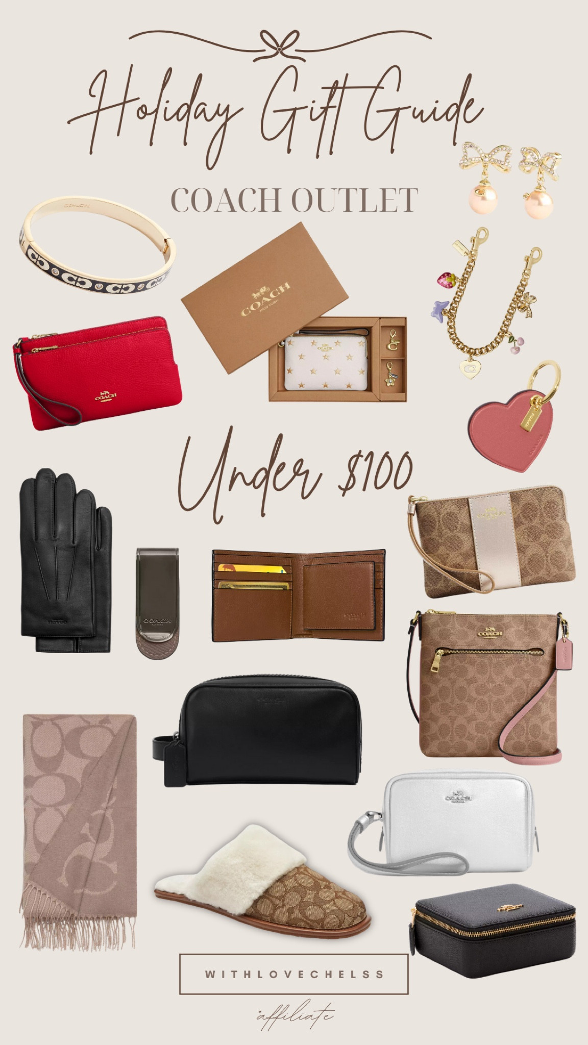 Holiday gift guide coach outlet gifts under $100!✨

#LTKHoliday #LTKseason
#LTKgiftguide 

