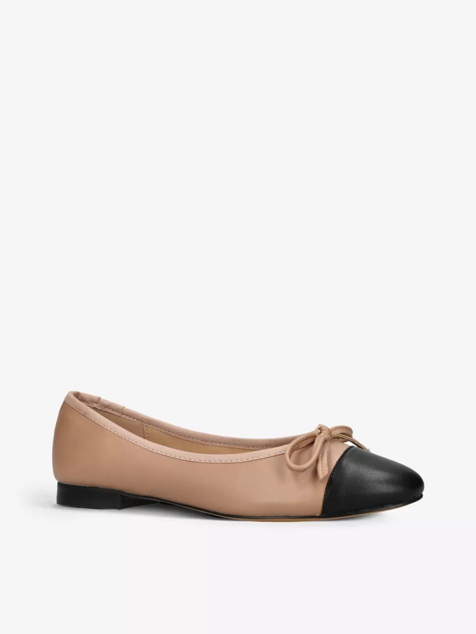 Ellison 166 contrast-panel leather pumps | Selfridges