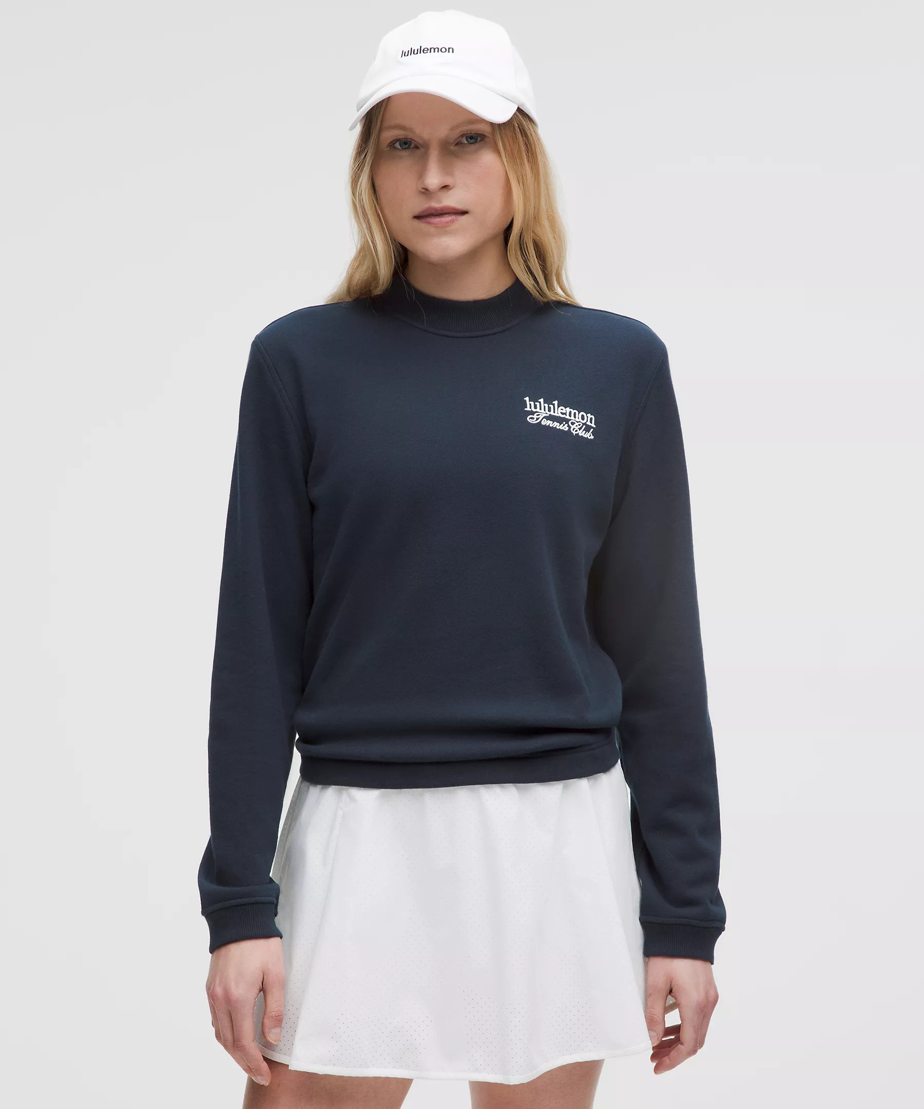 Cotton French Terry Crewneck Pullover *Tennis Club | Women's Sweaters | lululemon | lululemon (CA)