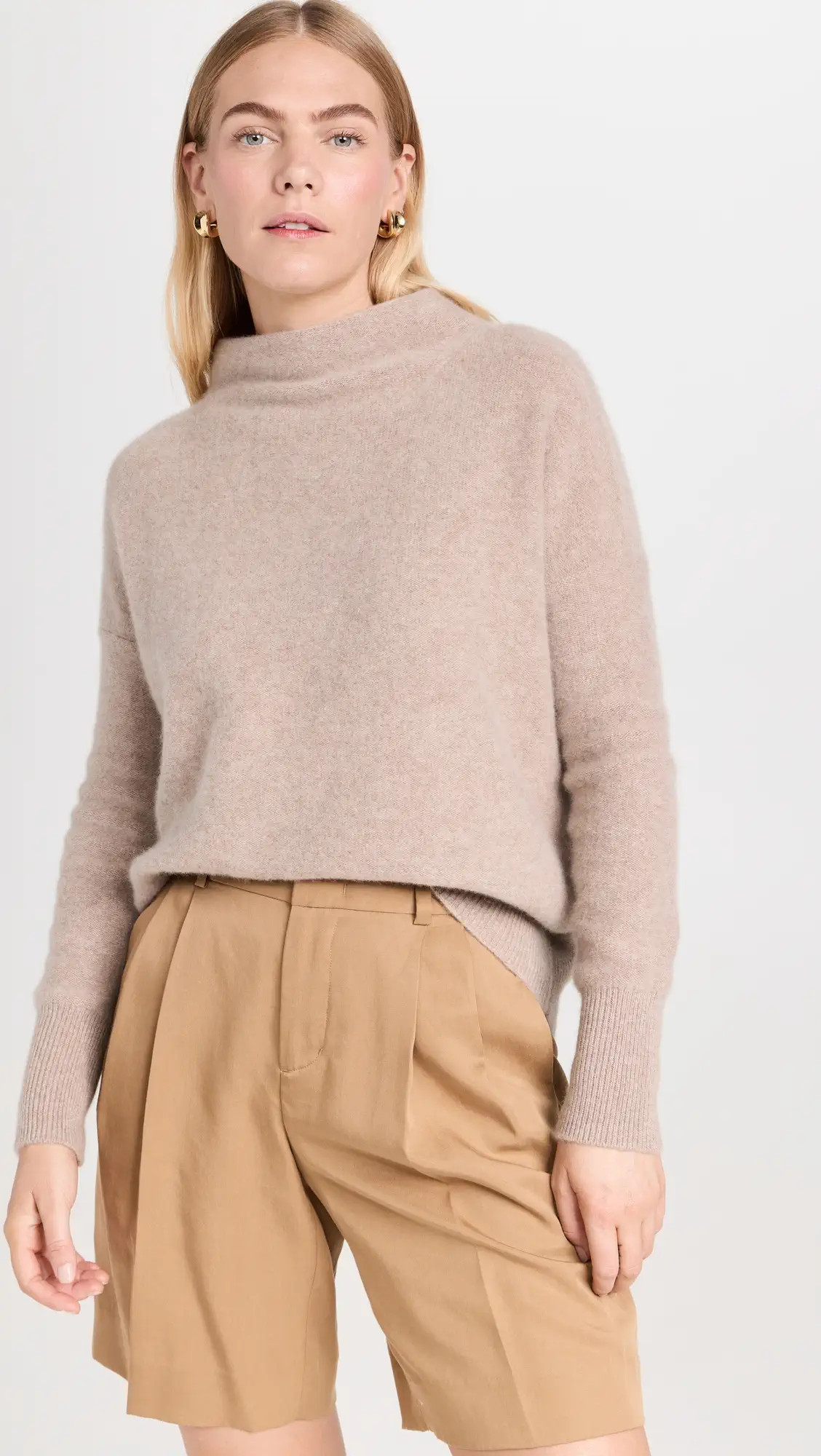 Vince Funnel Neck Sweater | Shopbop | Shopbop