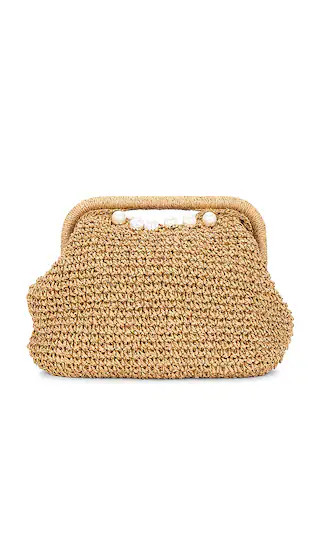 Karen Pearl Clutch in Gold | Revolve Clothing (Global)