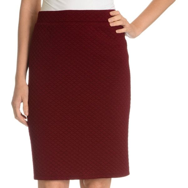 Sunny Leigh Women's Quilted Pencil Skirt | Bed Bath & Beyond