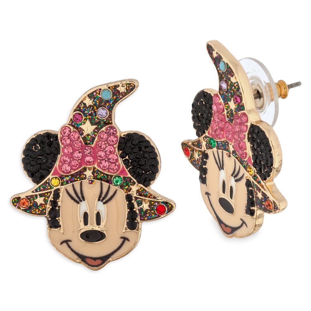 Minnie Mouse Halloween Witch Earrings by BaubleBar | Disney Store