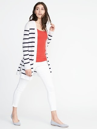 Open-Front Long-Line Sweater for Women | Old Navy US