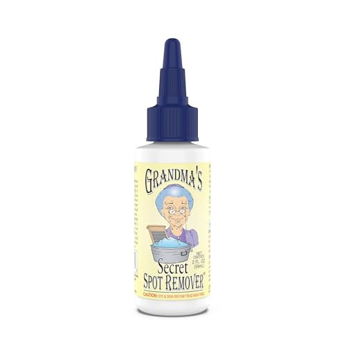 Grandma's Secret Spot Remover - Chlorine, Bleach and Toxin-Free Stain Remover - Stain Remover for Clothes - Fabric Stain Remover Removes Oil, Paint, Blood and Pet Stains – 2 Ounce, 6 Pack | Amazon (US)