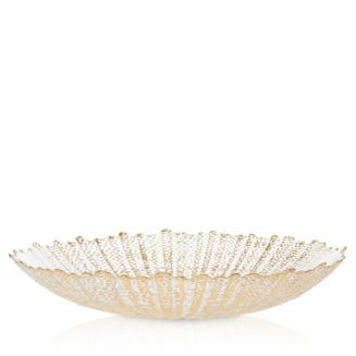 Rufolo Glass Gold Large Serving Bowl | Bloomingdale's (US)