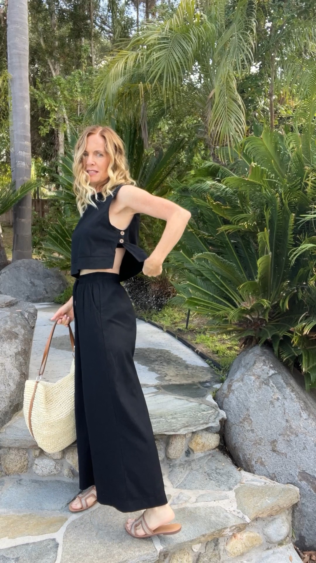 Budget friendly Black Linen two piece set. Under $34! Comes in 6 colors! Perfect summer look

#LTKOver40 #LTKVideo #LTKFindsUnder50