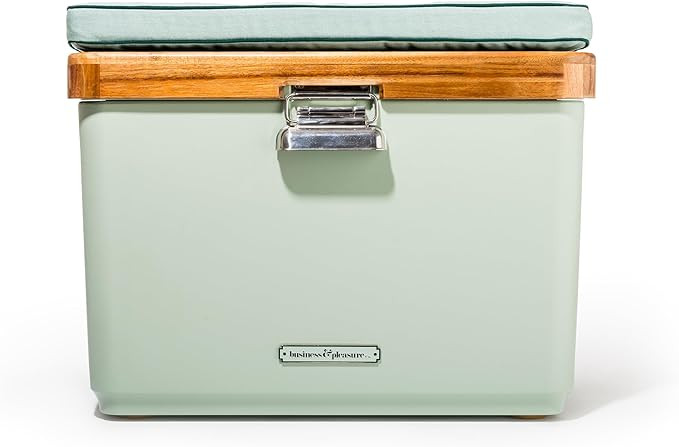 Business & Pleasure Co. Hemingway Cooler - 35 Quart Insulated Ice Chest Cooler - Great for Beach,... | Amazon (US)