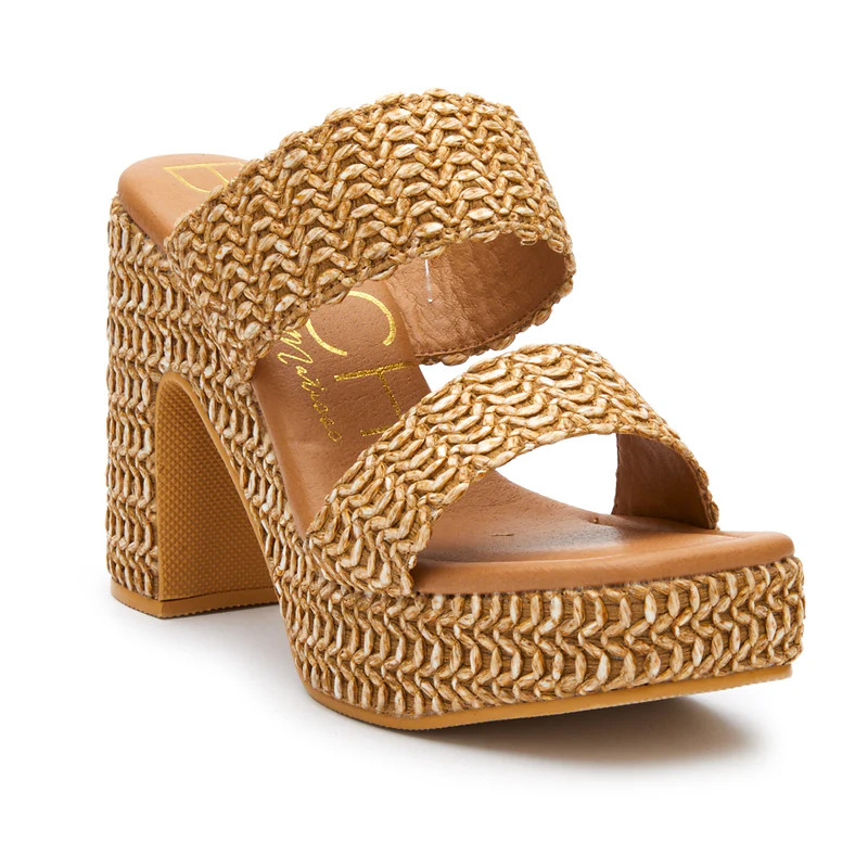 Cognac High Platform Sandal - Matisse | TandyWear