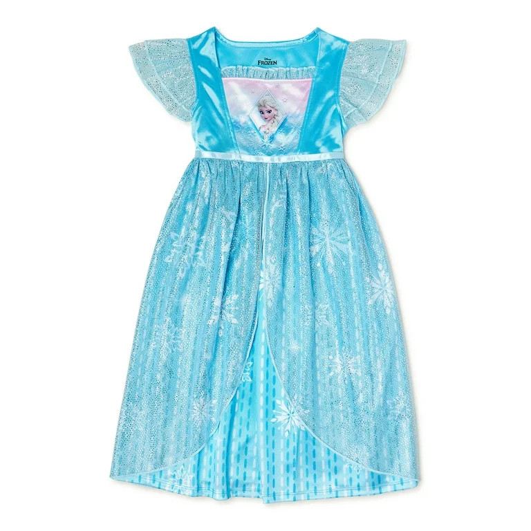 Disney Princess Toddler Girl Elsa Fantasy Nightgown, Sizes 2T-5T - Walmart.com | Walmart (US)