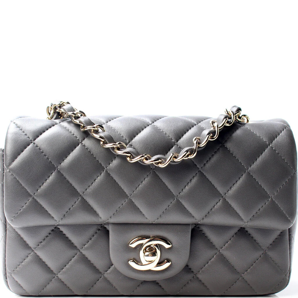 Classic Flap Mini New Lambskin | Keeks Designer Handbags