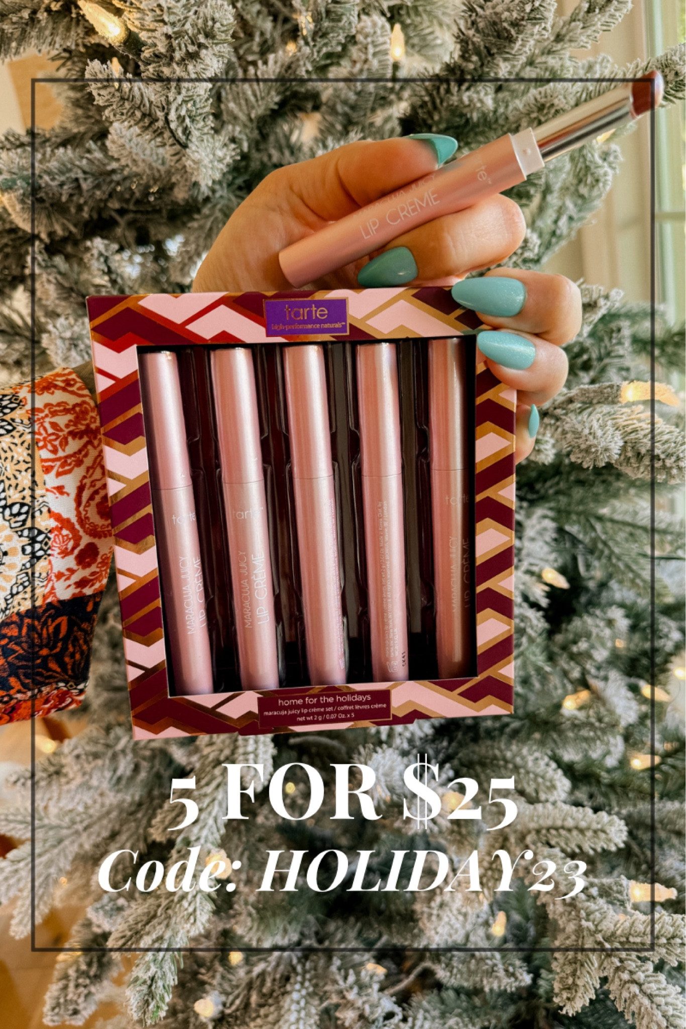 $20 off a $40 purchase on HSN with code HOLIDAY23 for new customers 

@hsn
@tartecosmetics
#ad
#HSNInfluencer
#LoveHSN

#LTKGiftGuide #LTKHoliday #LTKSeasonal