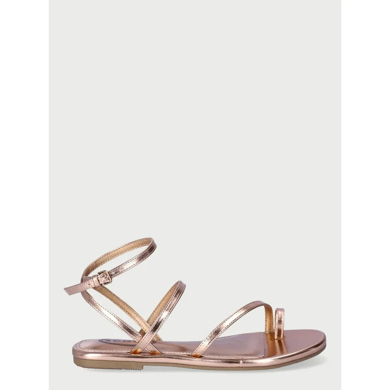 Scoop Women’s Strappy Flat Sandals | Walmart (US)