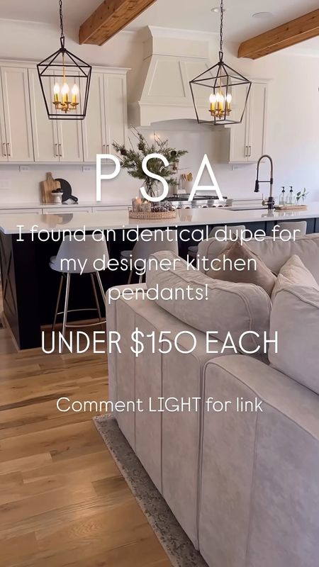 Lighting pendant dupe, kitchen lighting, kitchen pendants

#LTKSaleAlert #LTKHome