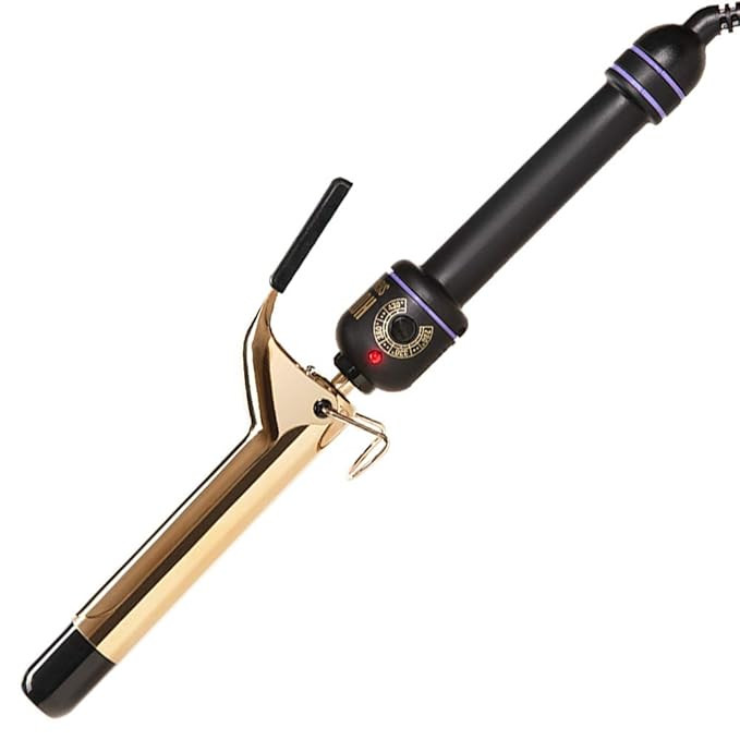 HOT TOOLS Signature Series Gold Curling Iron/Wand, 1 Inch | Amazon (US)