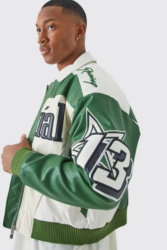 ジャケット・アウター PANAMA JERSEY NO COLLAR JACKET The Panama Coach Jacket - Moss Green