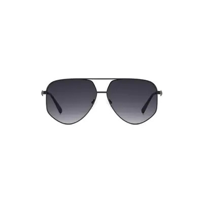 Kurt Geiger London 64mm Square Sunglasses in Black/dark Grey Sf at Nordstrom | Nordstrom