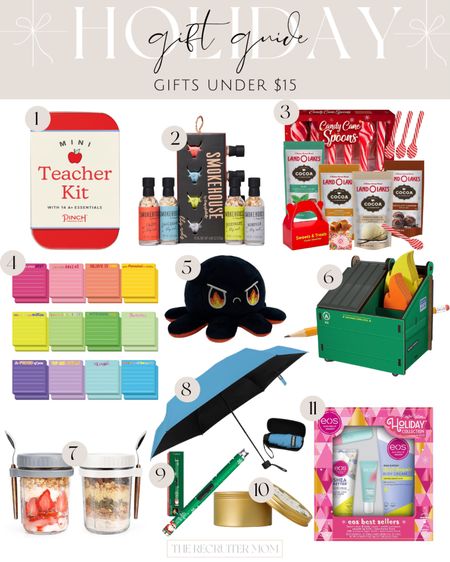 Gifts Under $15

Teacher kit  gifts for teachers  gifts for coworkers  gifts for friends  gifts for kids

#LTKGiftGuide #LTKfindsunder50 #LTKHoliday