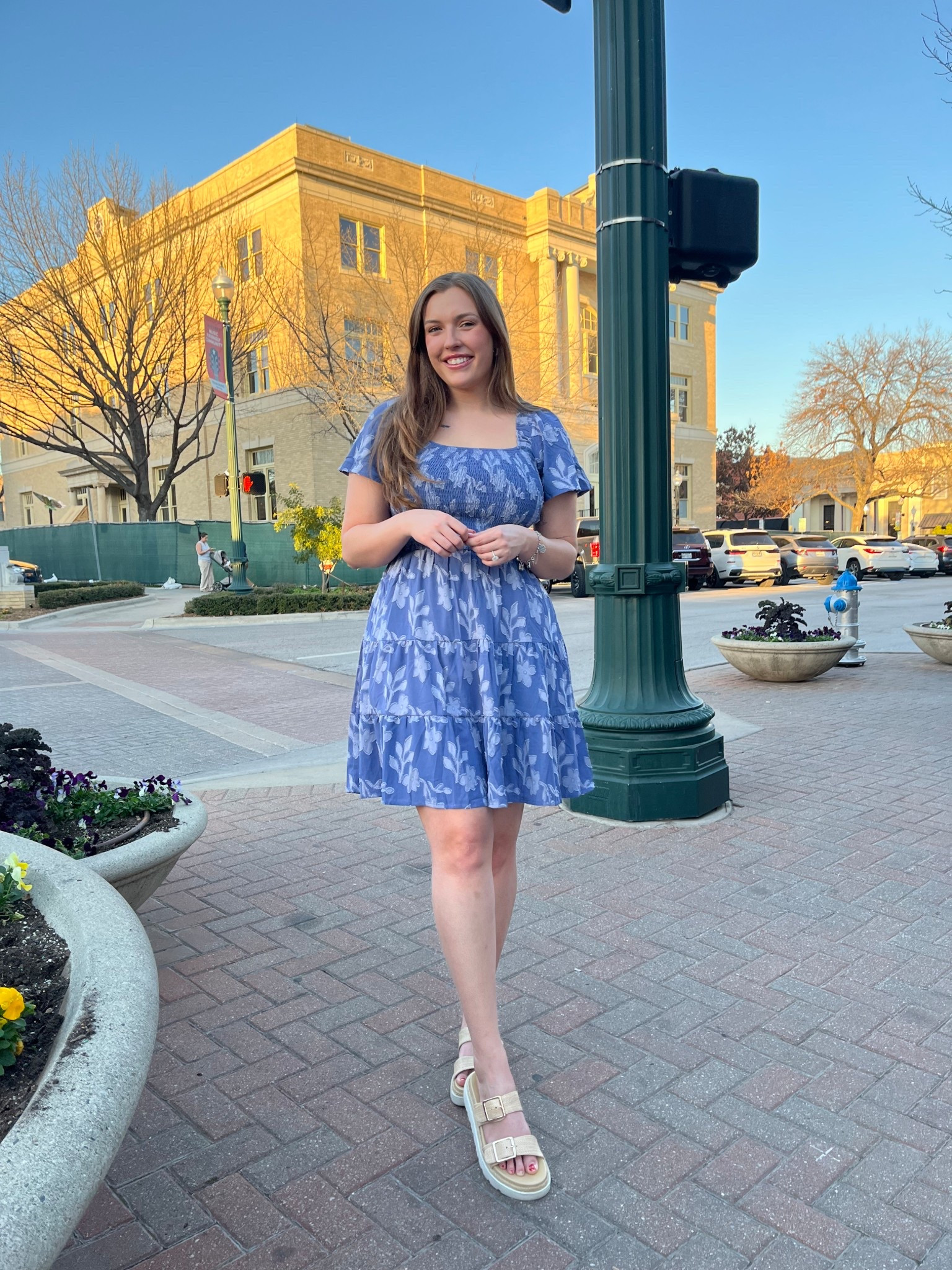 it was finally warm enough to wear a spring dress 🥹✨☀️

#downtownmckinney #springoutfit #floraldress #dallasinfluencer #amazonfashion

#LTKgrwm #LTKootd #LTKdayinmylife