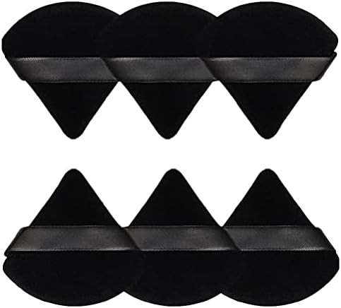 Pimoys 6 Pcs Powder Puff Face Soft Triangle Makeup Puff Velour Makeup Sponge Stocking Stuffers fo... | Amazon (US)