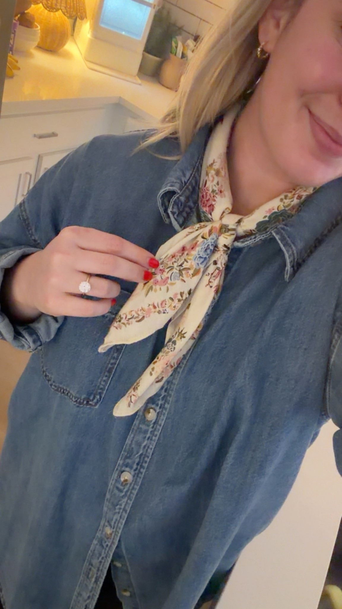 Jean button downs > 

#LTKSeasonal #LTKgrwm