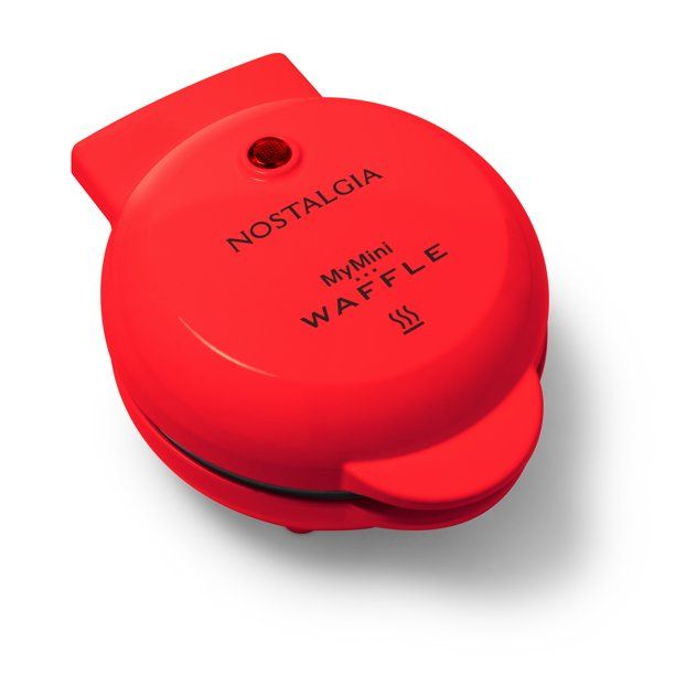 Nostalgia Mini Wafflemaker Red | Walmart (US)