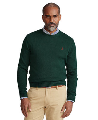 Polo Ralph Lauren Men's Cotton Crewneck Sweater & Reviews - Sweaters - Men - Macy's | Macys (US)